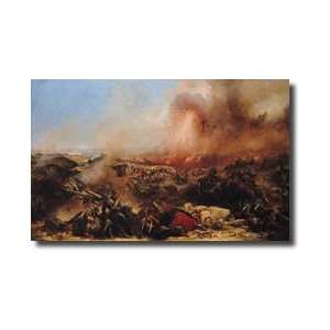  The Battle Of Sebastopol Left Section Of Triptych After 