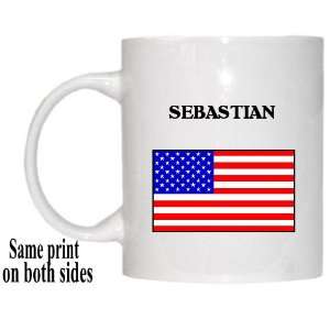  US Flag   Sebastian, Florida (FL) Mug 
