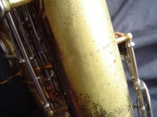   Indiana Tenor Sax   Killer Horn w/ Tenor Madness Overhaul  