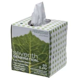  Seventh Generation Facial Tissues Cube, 2 Ply 85ct (Pack 