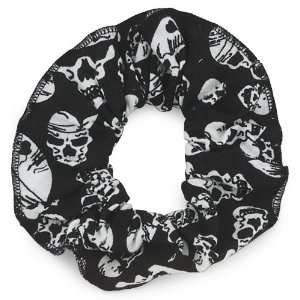 Ultimate Cycle Products Hair Scrunchie , Style Old Skull, Size OSFA 