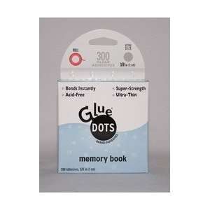  Scrapbooking adhesive glue dots memory book 300/roll Arts 