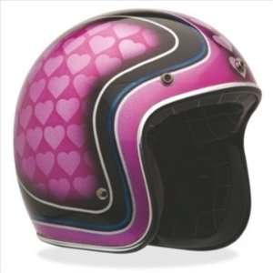  Bell Custom 500 Heartbreaker Open face Motorcycle Helmet 