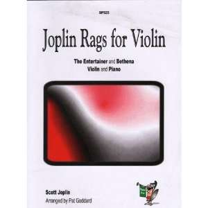  Joplin, Scott   Joplin Rags for Violin   Violin and Piano 