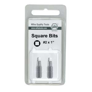  Square #1 X 25mm 2 Bit Pack