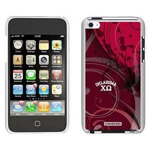  Oklahoma Chi Omega Swirl on iPod Touch 4 Gumdrop Air Shell 