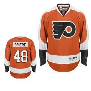  BRIERE #48 Philadelphia Flyers RBK Premier Third NHL 