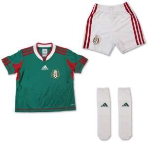  Mexico adidas Toddler National Team Mini Soccer Kit   2010 