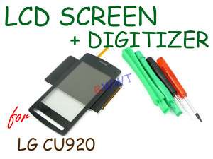 FULL LCD Display+Touch Screen Digitizer for LG VU CU920  