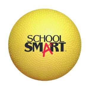  School Smart Playground Ball   7 inch   Yellow Office 
