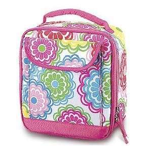  Flower GIRL lunch TOTE school insulated pink BAG NEW 
