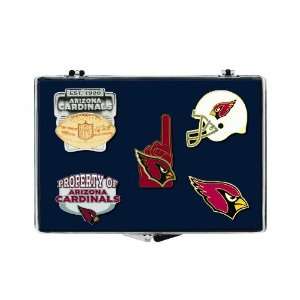  NFL Arizona Cardinals 5 Pin Collector Set Sports 