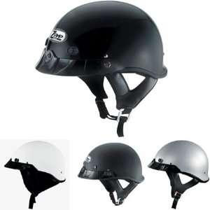  Zamp S 2 Solid Half Helmet X Small  Black Automotive