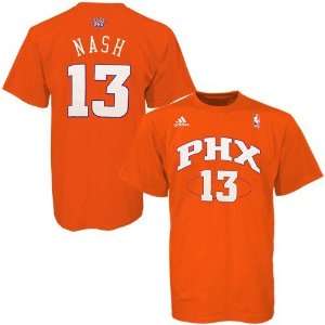  adidas Phoenix Suns #13 Steve Nash Orange Net Player T 