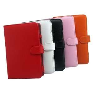  Samsung P1000 Compatible Leather Case   20040205, Red 