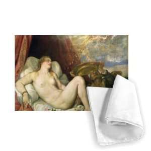  Danae, c.1554 (oil on canvas) by Titian   Tea Towel 100% 