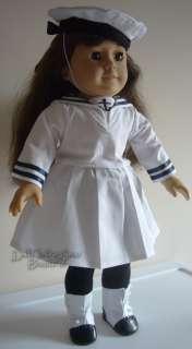 Doll Clothes fit American Girl Samantha Middy Dress Tam  