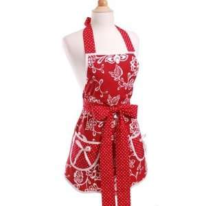  Womens Apron in Sassy Red