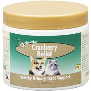  NaturVet Cranberry Relief Urinary Tract Support for Dogs 