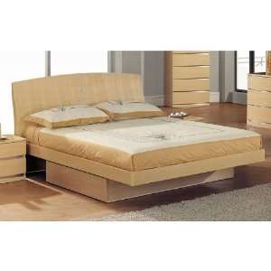  Global Furniture Aria Sapelle Matte Platform Bed (Full 