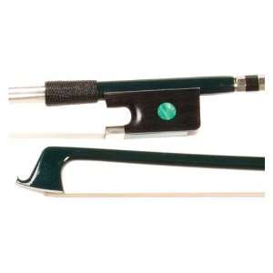 Glasser X Series Carbon Graphite Green 15 and larger Viola Bow with 