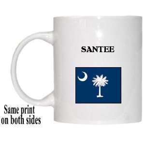  US State Flag   SANTEE, South Carolina (SC) Mug 