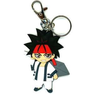  Rurouni Kenshin   Sanosuke 4 Anime Keychain GE3578 Toys 