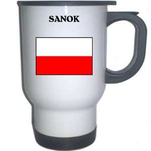  Poland   SANOK White Stainless Steel Mug Everything 