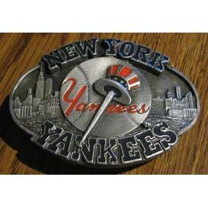 Vintage 1988 Limited Edition New York Yankees Belt Buckle By Siskiyou 