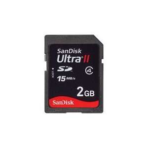  SanDisk 2GB Ultra II Secure Digital (SD) Card Electronics