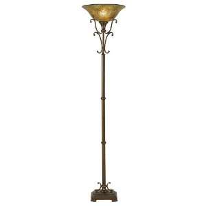   Bronze Elizabethe 150 Watt 72.75 Tuscan Metal Floor Lamp with 3 Way S
