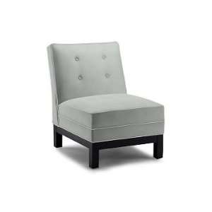   Sonoma Home Abigail Chair, Glazed Linen, Robins Egg