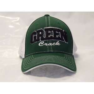 Green Crack Mesh Headwear