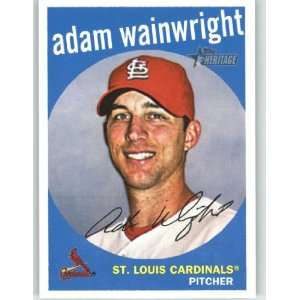 2008 Topps Heritage #433 Adam Wainwright SP   St. Louis Cardinals 