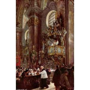  Hand Made Oil Reproduction   Adolph von Menzel   32 x 50 