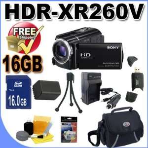  Sony HDRXR260V High Definition Handycam 8.9 MP Camcorder 