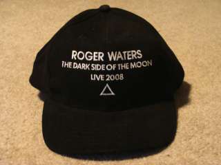 ROGER WATERS 2008 TOUR Dark Side CAP HAT NEW pink floyd  