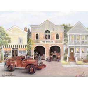  The Firehouse   1000pc Jigsaw Puzzle by Bits & Pieces 