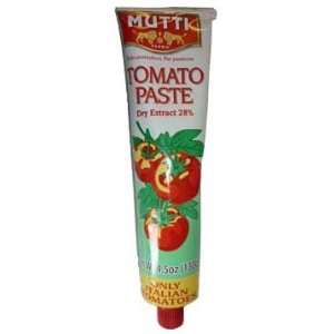 Mutti Dble Concentrate Tomato Paste 4.5 Grocery & Gourmet Food