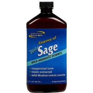  N. American Herb & Spice Essence of Wild Sage (Liquid 