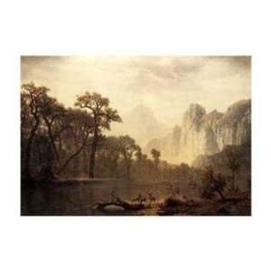  Albert Bierstadt   In The Yosemite Valley Canvas