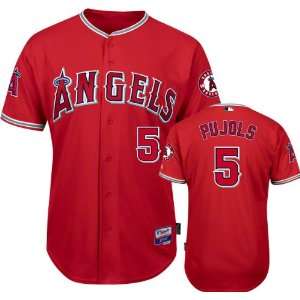  Albert Pujols Los Angeles Angels of Anaheim Scarlet #5 