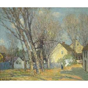  Hand Made Oil Reproduction   Julian Alden Weir   32 x 26 