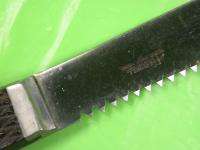 RUSSELL Green River Works USA Hunting Saw Back Knife  