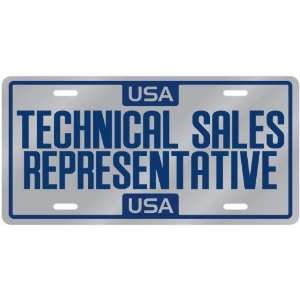  New  Usa Technical Sales Representative  License Plate 