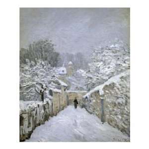  Alfred Sisley   The Snow In Louveciennes Giclee
