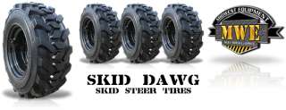 10x16.5 Skid Dawg Skid Steer Tires And Wheels 10 16.5 Pneumatic 10 