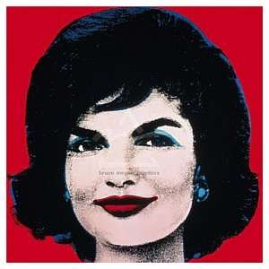  Andy Warhol 36W by 36H  Jackie, 1964 CANVAS Edge #1 3 