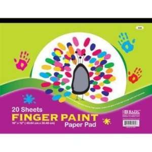   20 Ct. 16 X 12 Finger Paint Paper Pad Case Pack 48 