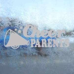  Cheer Parents Gray Decal Car Truck Bumper Window Gray 